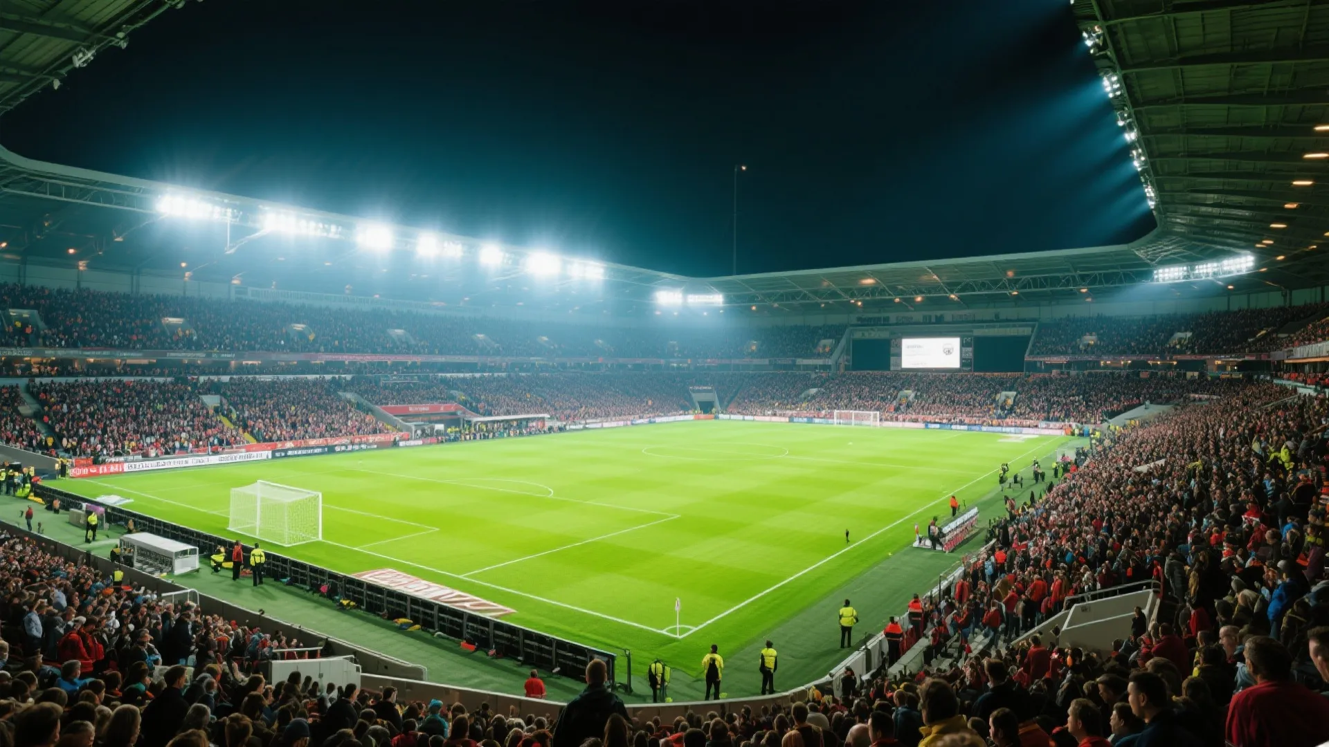 顶级足球赛事现场