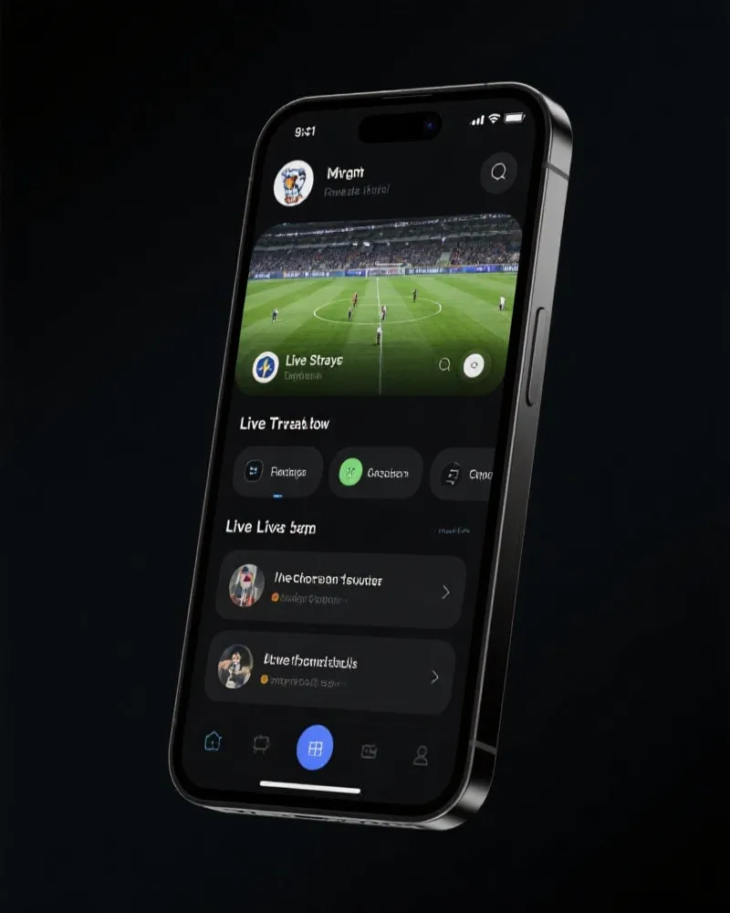 五大联赛 App Interface