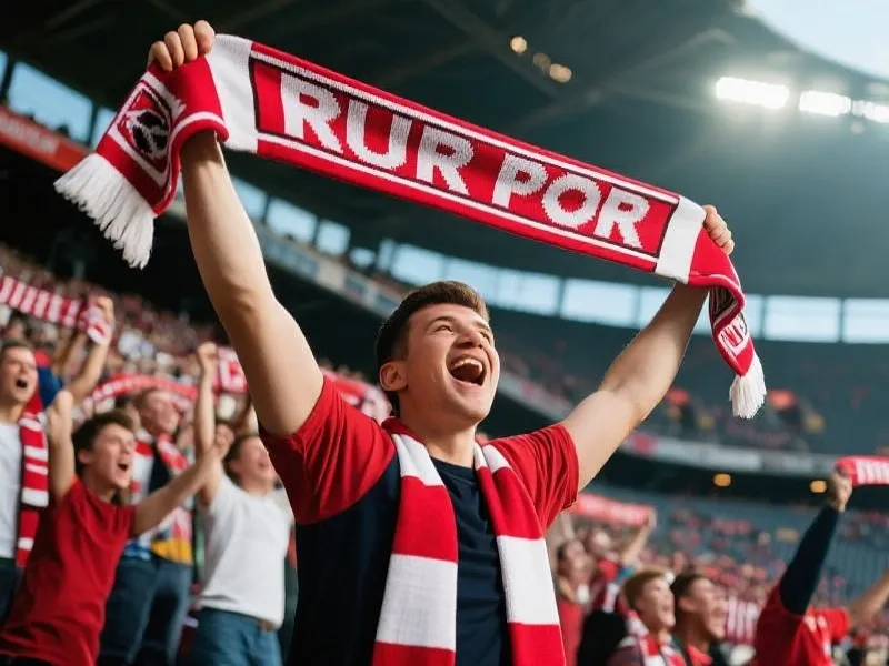 球迷在看台欢呼